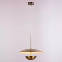 DISEÑO 3 - Lámpara Colgar Eclipse Led Bronce Diseño 3