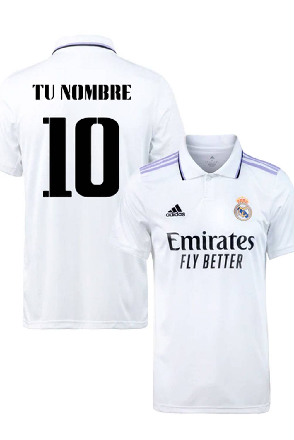 ADIDAS - Camiseta De Fútbol Personificable Real Madrid Local Hombre Adidas
