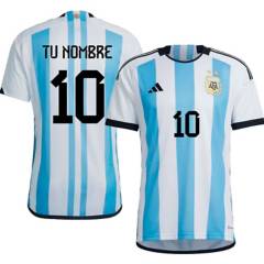 ADIDAS - Adidas Camiseta De Fútbol Personificable Argentina Local Hombre Adidas