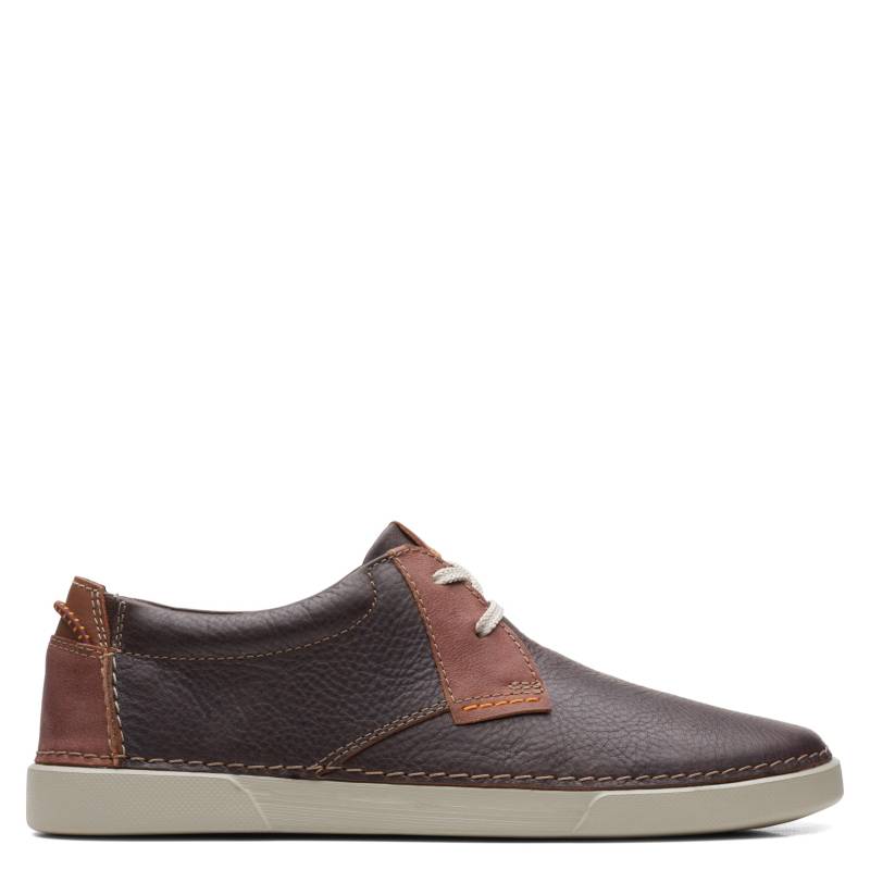 CLARKS Zapato Casual Hombre Cuero Café Clarks