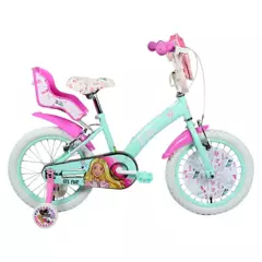 BIANCHI - Bicicleta Barbie Aro 16 Infantil Niña Bianchi