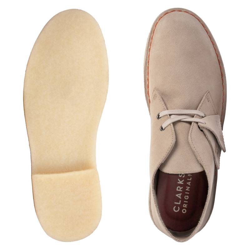 CLARKS Zapato Casual Hombre Cuero Beige Clarks