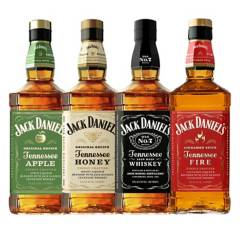 JACK DANIELS - Pack X 4 Mix Jack Daniels Sabores