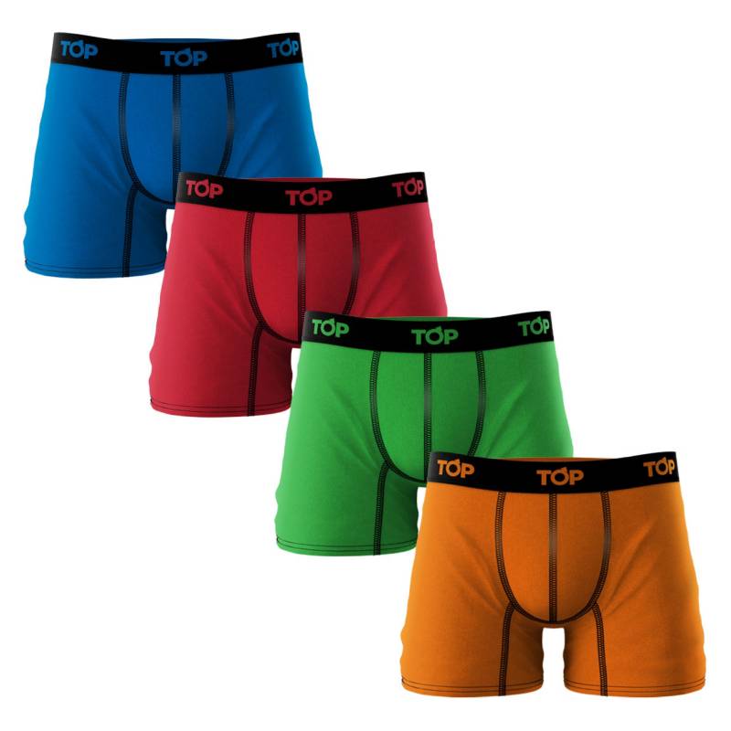 TOP Pack de 4 Boxer de Algod n Hombre Top falabella