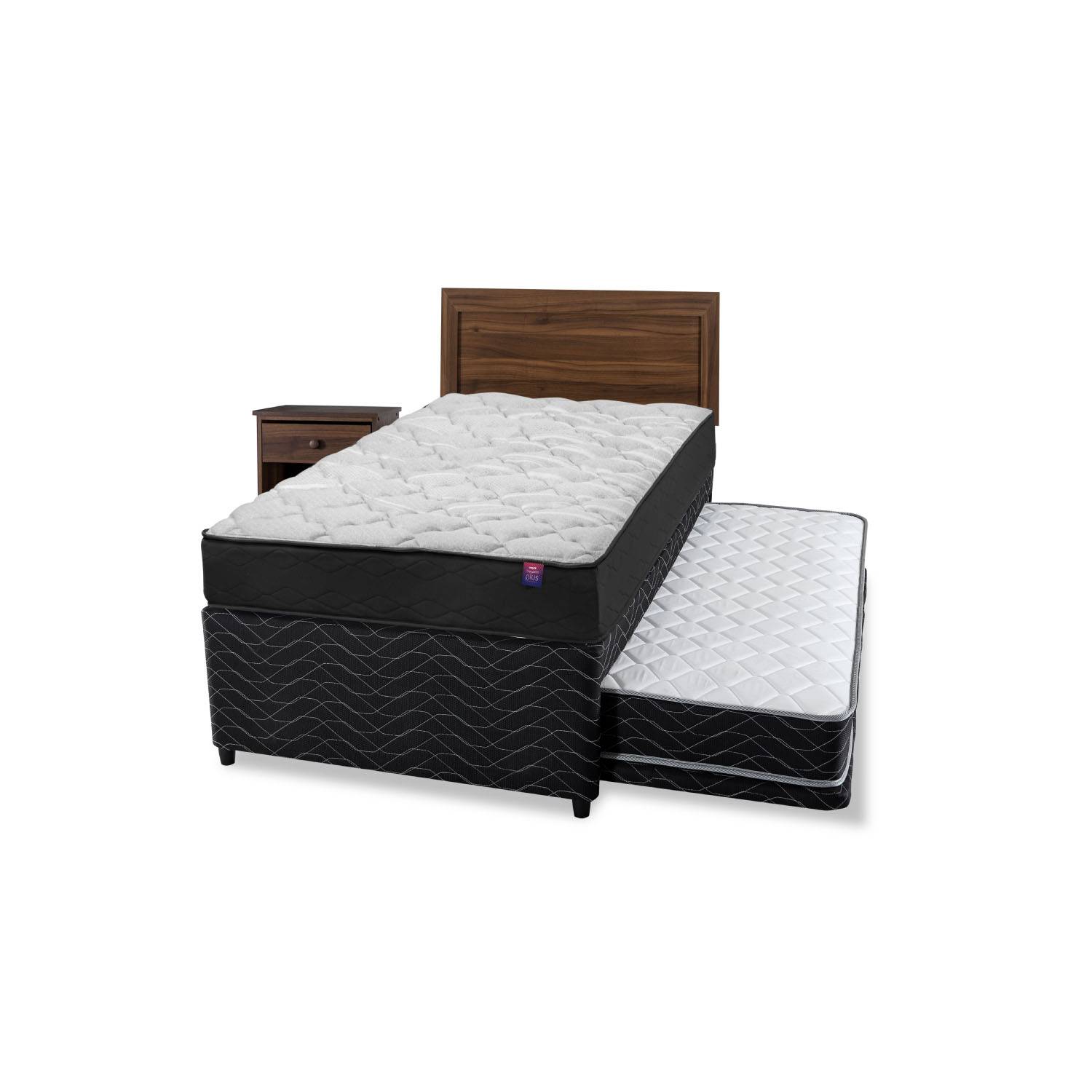 FLEX Cama Nido Therapedic 1.5 Plazas 105x200 cm + Muebles Asturias Flex