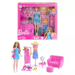 BARBIE - La Película Estilista Y Armario Barbie