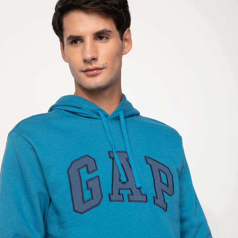 Poleron Gap Sweatshirt Logo Azul hombre