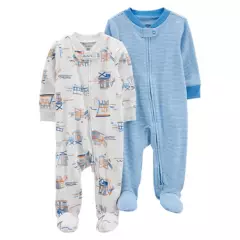 CARTER'S - Pijama Algodón Pack 2 Unidades Bebé Niño Carter´s