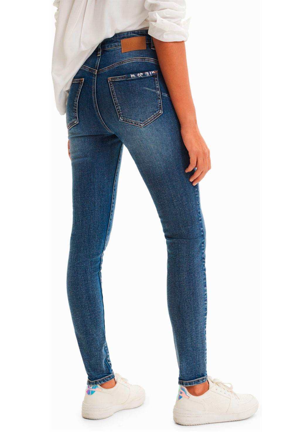 jeans rectos mujer