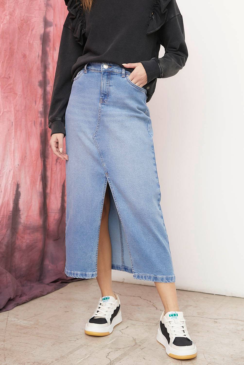 AMERICANINO - Americanino Falda Jeans Corta Mujer