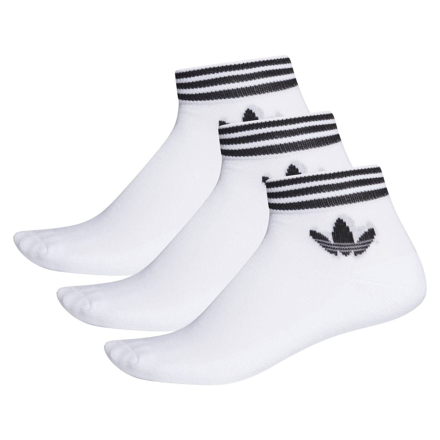 Calcetines Invisibles 3 Pares (UNISEX) - Negro adidas