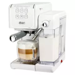 OSTER - Cafetera Primma Latte Touch Blanca Oster