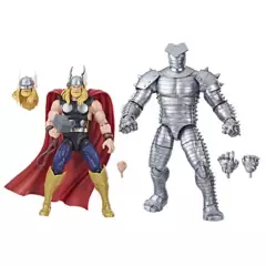 AVENGERS - Figura de Acción Marvel Legends Series Thor vs Destructor Avengers
