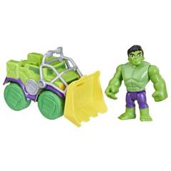 MARVEL - Figura de Acción Spidey and His Amazing Friends Camión Demoledor Hulk Marvel