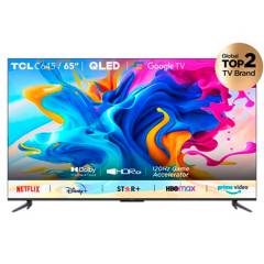 TCL - QLED 65 C645 4K Smart Google TV TCL