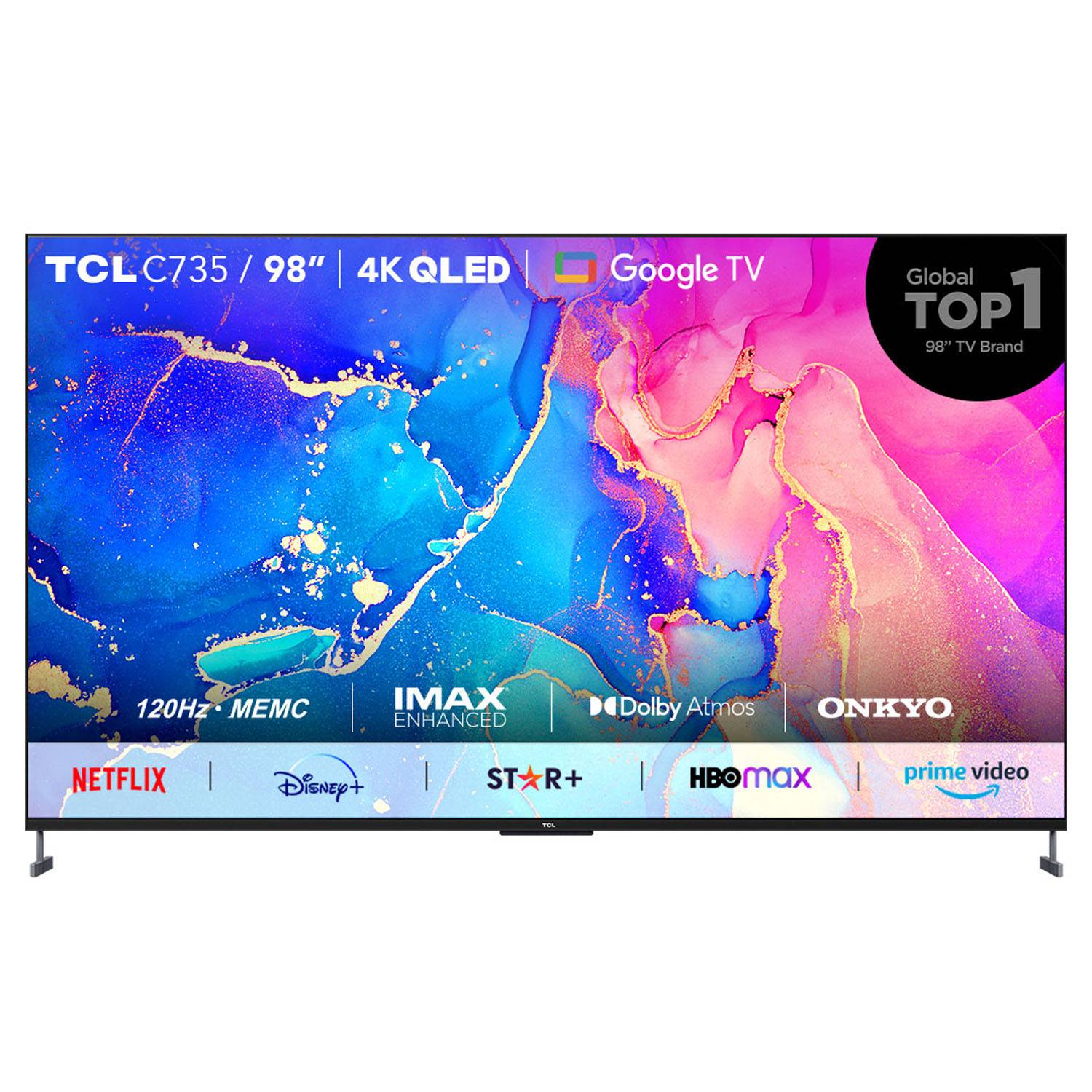 TCL QLED 98 C735 4KUHD Google TV TCL