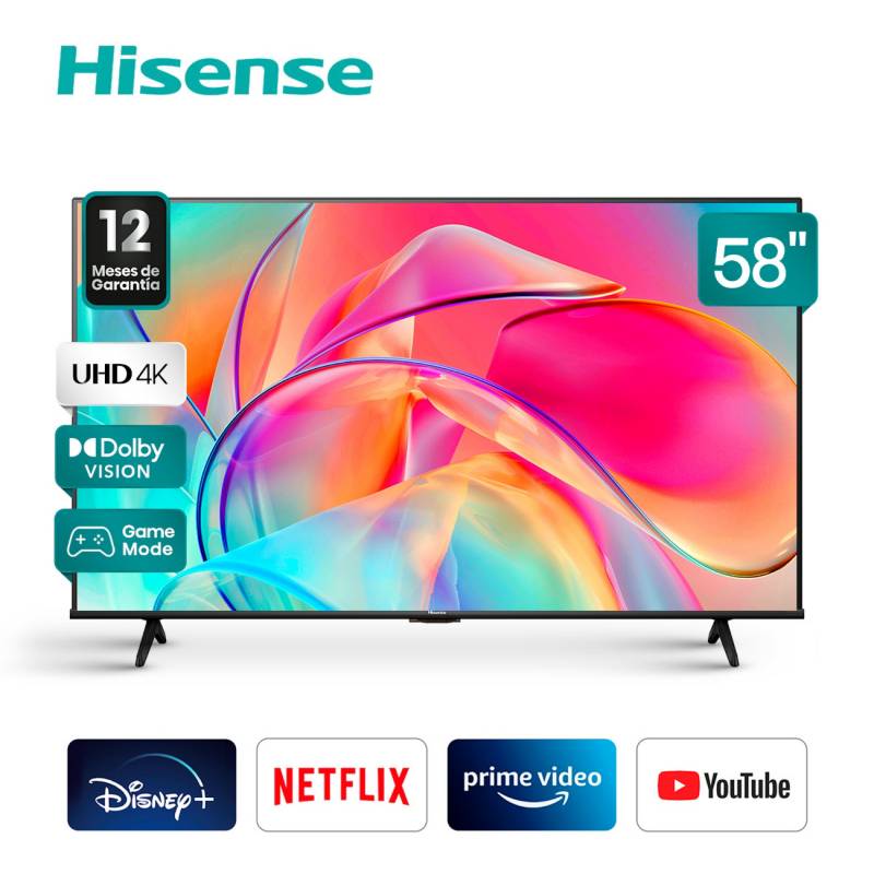 HISENSE Led 58 A6K 4K UHD Smart TV Hisense