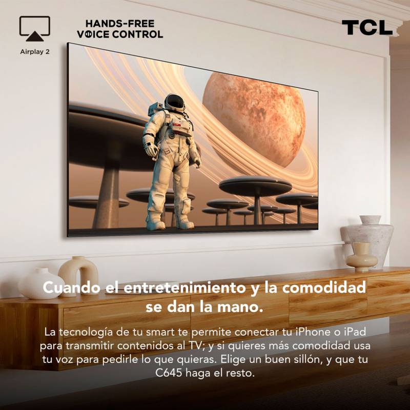 TCL Qled 50 Pulgadas C645 4K UHD Gtv Full Screen Tcl