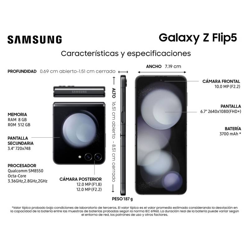 Samsung Galaxy Z Flip5 - Precio, especificaciones y reseñas