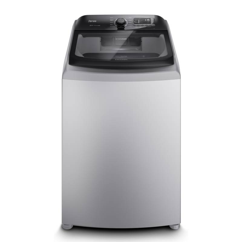 LAVADORA 12KG C/SUPERIOR 110V SILVER/INOX -ELECTROLUX