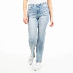 ELLUS - Jeans Straight Tiro Alto Mujer Ellus