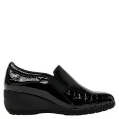 16 HRS - Zapato Casual Mujer Cuero Negro 16 Hrs