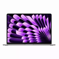 APPLE - Apple MacBook Air 15" (M2 (CPU 8n y GPU 10n), 8GB RAM, 256GB SSD) - Gris espacial