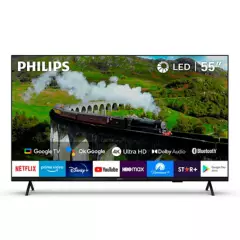 PHILIPS - Led 55" Uhd 4K 55PUD7408 Google Tv Philips