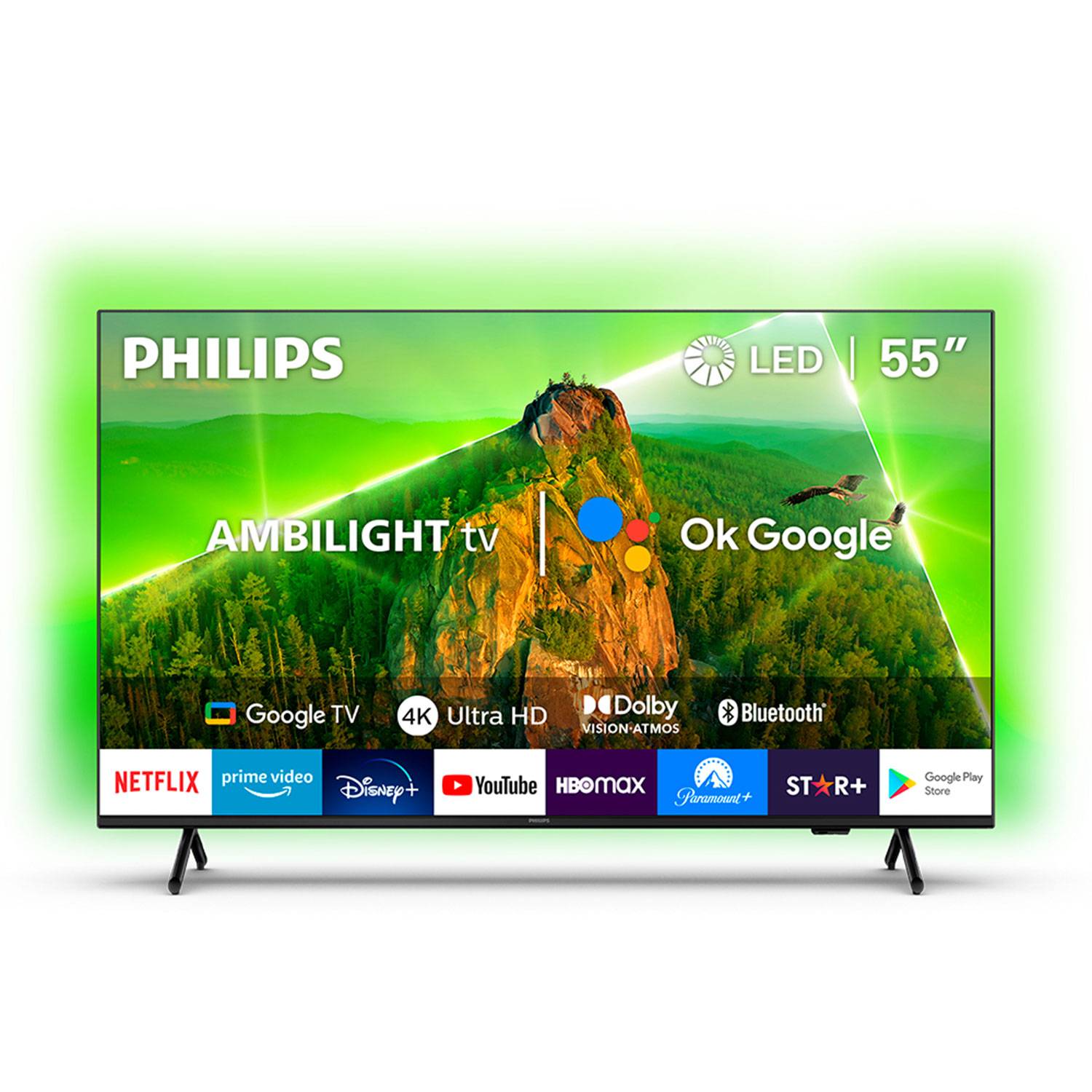 Smart Tv Philips 55 55PUD7906/55 Android Ambilight Uhd - 001 — Universo  Binario