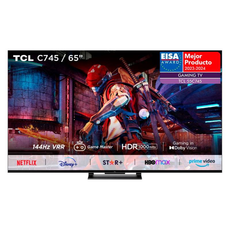 TCL QLED 65 C745 4Kuhd Android Gaming TCL