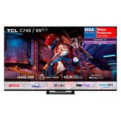 TCL - QLED 65" C745 4Kuhd Android Gaming TCL
