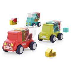 HOLA TOYS - Juego Puzzle De Camiones Hola Toys