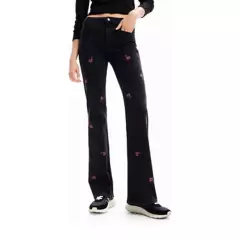 DESIGUAL - Jeans Rectos Mujer Desigual