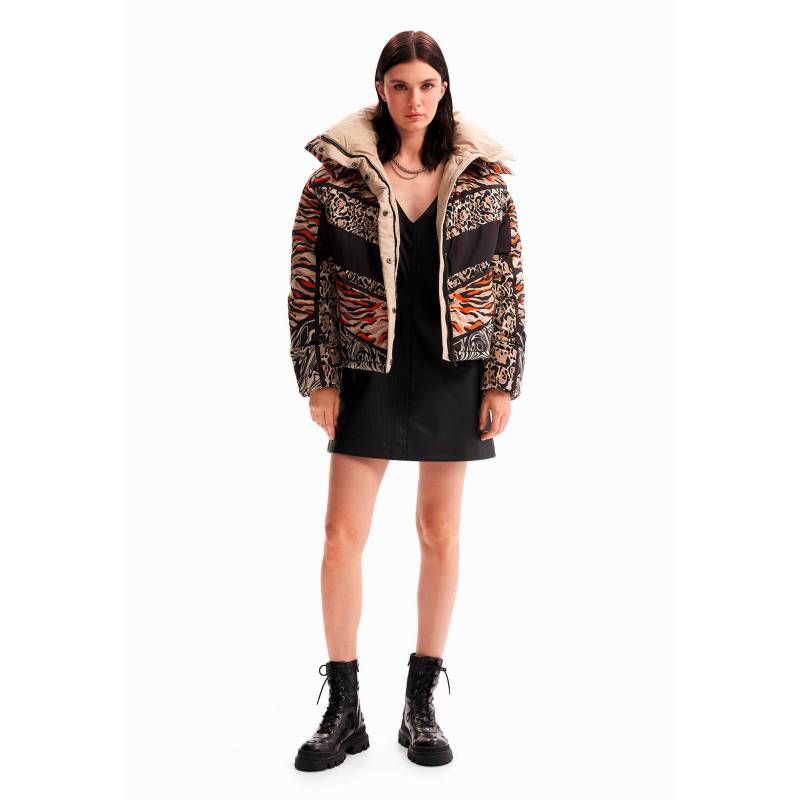 DESIGUAL Parka Estampada Mujer Desigual falabella