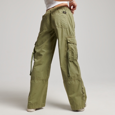 SUPERDRY Pantalón Cargo Algodón Mujer Superdry