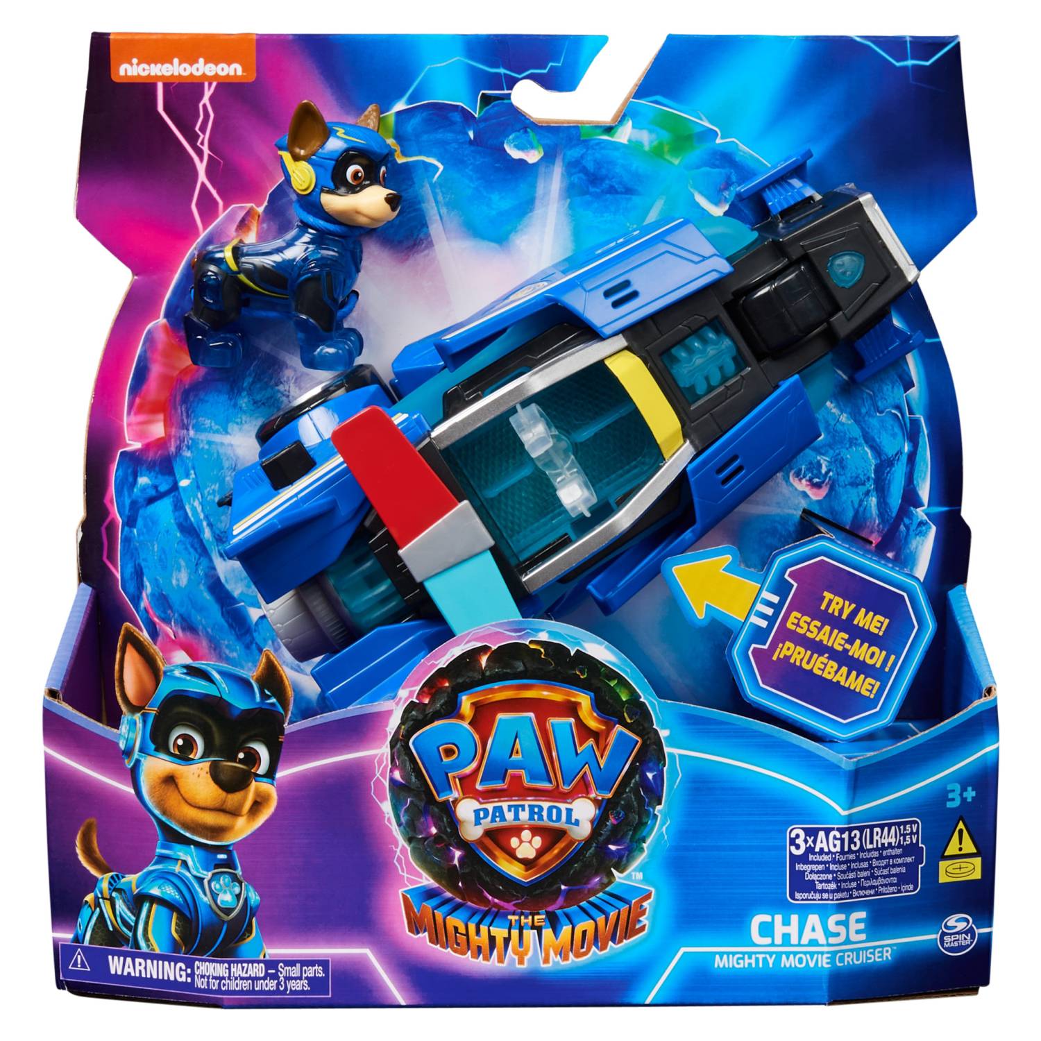 PAW PATROL Mighty Veh Chase Película Paw Patrol