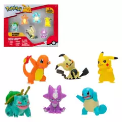 POKEMON - Pack 6 Figuras de 5 a 8 cm Pokemon