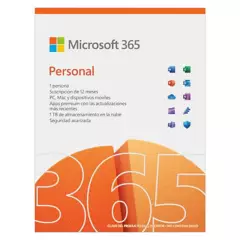MICROSOFT - Office 365 Personal 1A Microsoft