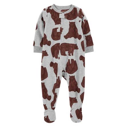 Pijama Polar Estampado Bebé Niño Carter's