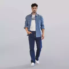 WRANGLER - Jeans Regular Fit Hombre Wrangler