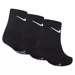 NIKE - Pack 3 Calcetín Deportivo Niño Negro Nike
