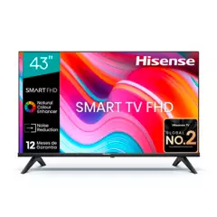 HISENSE - Led Smart Tv 43" 43 A4K 4K Hd Vidaa Hisense