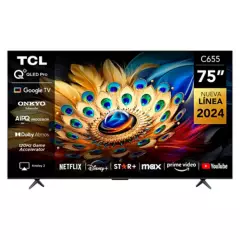 TCL - Qled Smart Tv 75" 75C655. 4K Ultra Hd Android Tcl