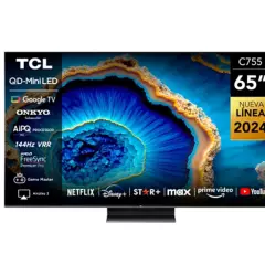 TCL - Qled Smart Tv 65" 65C755 4K Ultra Hd Android Tcl