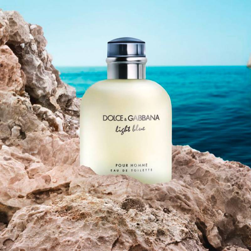DOLCE & GABBANA Perfume Hombre Light Blue Pour Homme EDT 125 ml Dolce &  Gabbana 