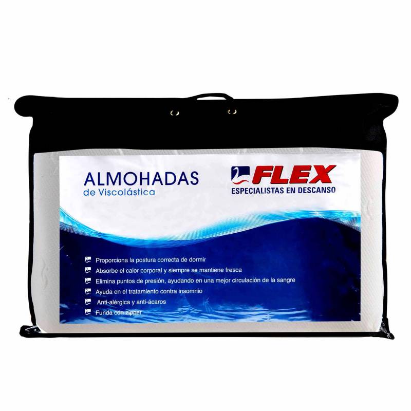FLEX - Almohada Flex Viscoelástica 1 Plaza