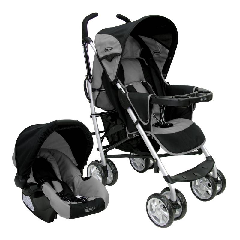  - Coche Travel System A7008 Gris