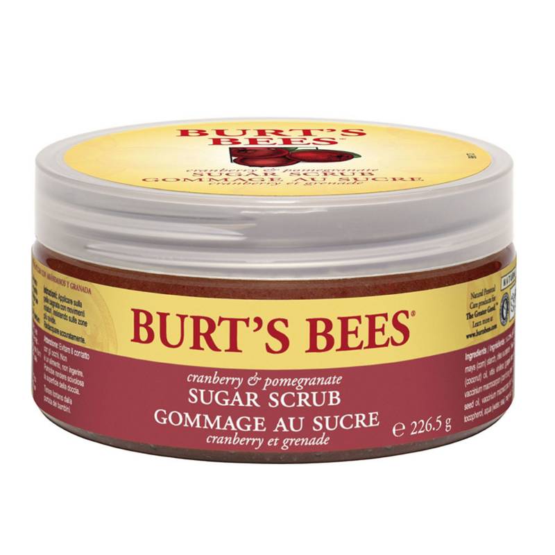 Burts Bees - Exfoliante de Azúcar con Arándanos y Granada 226,5 g