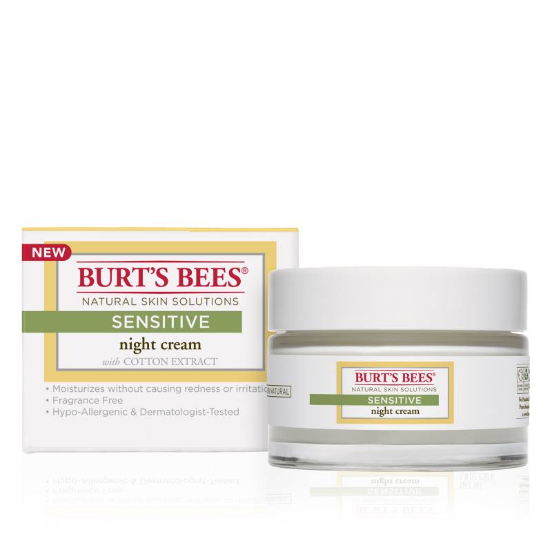 Burts Bees - Crema de Noche Sensitive 50 G