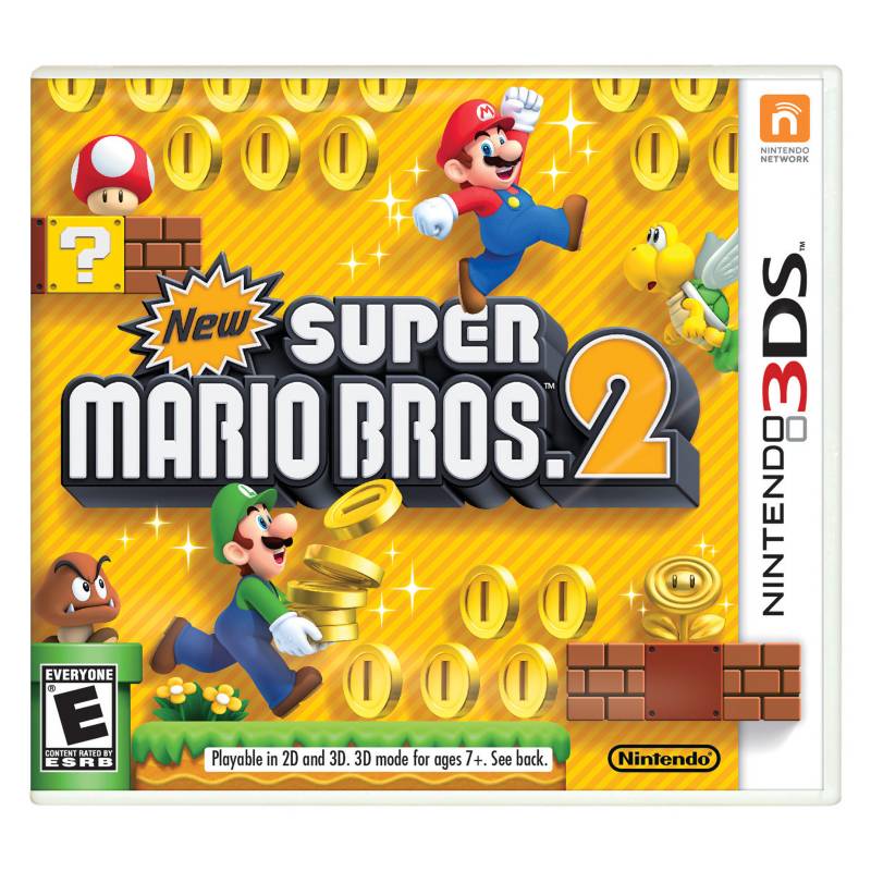 Nintendo New Super Mario Bros 2 3ds Falabella Com